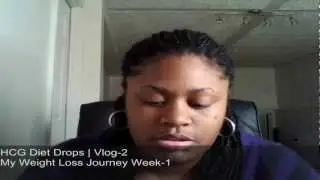 Walmart HCG Drops | Week 1 | My Weight Loss Journey Vlog-2