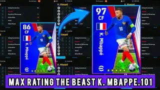 CARA RACIKAN MAX KILIAN MBAPPE DI EFOOTBALL 2024.