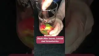 Strawberry Mojito #recipe #drinks #mojito #strawberry #summerdrink #easyrecipe #wahtajrecipes #mint