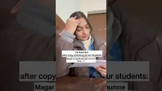 Students rocked , teachers shocked 🤯 #teacherlife #funny #shorts #adayinmylife #examduty