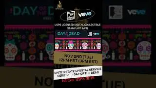 📢 1st Ever United States Postal Service (USPS) NFT Drop 👀👀...VeVe's Exclusive Digital Collectible