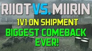 BIGGEST COMEBACK EVER!! 1V1 Dom Uzi's Only on Shipment (COD: MW Remastered)