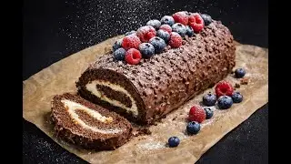 A melt-in-your-mouth SNICKERS roll! A simple and delicious recipe in 5 minutes.