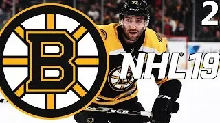 NHL 19 - Franchise Mode - YEAR 1 SIM - Boston Bruins Ep 2 (2019)