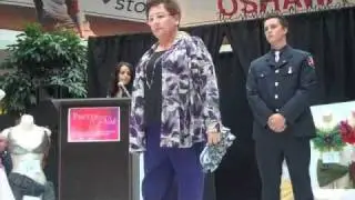 Jessie Sulidis hosting Pretty in Pink Breast Cancer Show