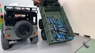 Heavy Battery vs Heavy Rocks! | 6WD WPL B16 vs Defender 70 – Ultimate RC Obstacle Showdown