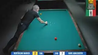 Bertoloni Marco vs Gori Adalberto | Parte 4 &ndash; Biliardo 5 Birilli 🎱🇮🇹🔥