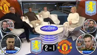 Man United Fall Again! Aston Villa 2&ndash;1 United | Full Match Reaction