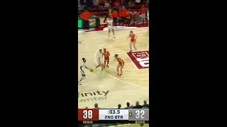 Shyanne Sellers Halftime Buzzer Beater vs. Syracuse | Maryland Women's Basketball