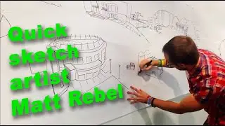Quick sketches by Illustrator Matt Rebel! 🖊️ | ARG! Cartoon Animation
