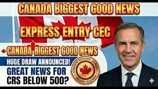 Canada Biggest Good News Express Entry Draw | 6000 ITA | #canada #canadapr #canadavisa #draw #cec