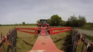 Andainage 2016 I Windrowing 2016 I Case IH MXU 100 + Tonutti Dominator V12
