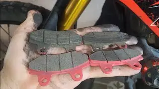 Como cambiar balatas delanteras de motocicleta Crossmax 250 pro