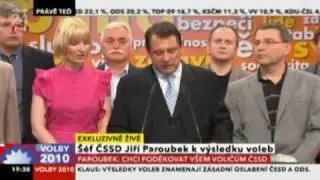 Paroubkova rezignace