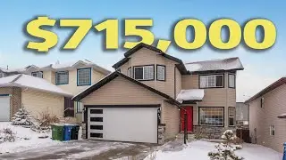 Inside a $715,000 Single Family Home in Calgary's Top Rated Northwest Lake Community, Arbour Lake