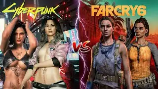 Cyberpunk 2077 vs Far Cry 6 Detail Comparison