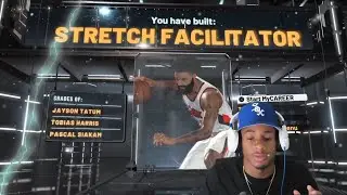 RARE STRETCH FACILITATOR BUILD IS GAME BREAKING | NBA 2K22 BEST BUILD