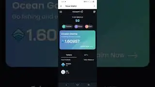 Ocean Token 200 Daily - Wave Ocean Wallet Telegram BOT Mining By Sui Without Investment 2024