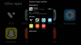 New system apps update on poco m2/m2 reloaded, m2 pro, m3 #shorts #shortvideo