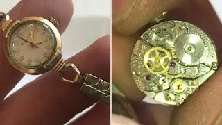 &ldquo;taking apart&rdquo; a 1956 BULOVA 17 JEWEL watch