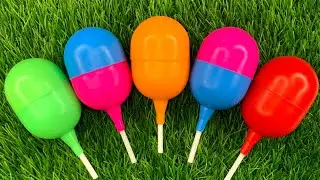 🍭Learn Colors with lollipops and Sweets  | Lollipops Unpacking | ASMR | Satisfying Video