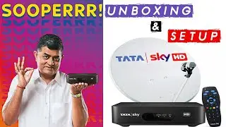 Unboxing Tata Sky HD Installation 2021 | Tata Sky Setup & Price | Tata Sky Set Top Box Connection