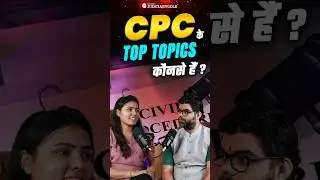 Most Important CPC Topics for Judiciary Preparation!