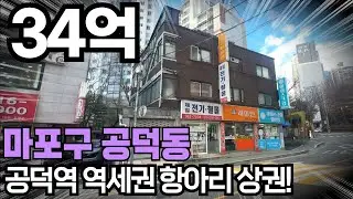 #101 서울시 마포구 공덕동 공덕역 역세권 항아리 상권 급매 빌딩