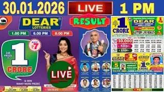 Dear Lottery Result Today Live Dear Nagaland Lottery Result 8PM LIVE 29.01.2026 | Lottery Sambad