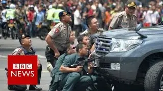 Jakarta attack: 'We heard a third explosion, then a fourth, fifth and a sixth' BBC News