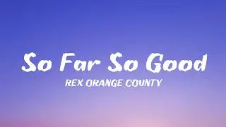 Rex Orange County - Televison/So Far So Good (lyrics)