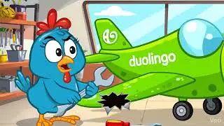 Clipe 5 A Galinha Pintadinha Consertando O Avi&atilde;o ( Turma Da Meu Telefone &eacute; Duolingo 5 )