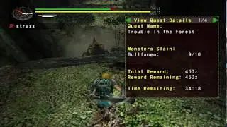 The Bullfango Tango (Monster Hunter PS2)