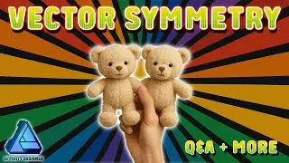 Affinity Designer Tutorial 🔧 | VECTOR SYMMETRY & Q&A Livestream #116 | Teek's Tip Time