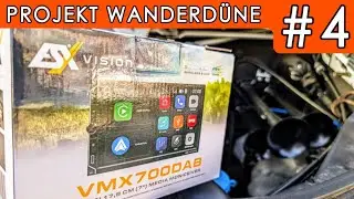 Radiovorstellung ESX VMX700DAB ┃ Bodenaufbau und Druckluftsystem ┃ Mercedes Sprinter DIY Camper