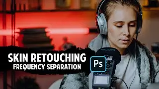 Skin retouching (Frequency Separation) | Photoshop 2020
