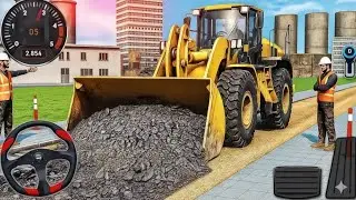 City Road Builder Construction Simulator 3D Game 2026 - JCB Game 