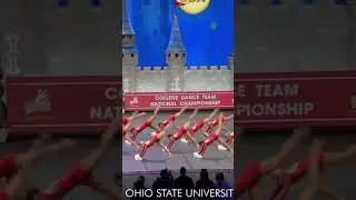 Ohio state university Pom Semi finals UDA 2025