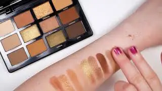 Artist Couture Supreme Nudes Palette Live SWATCHES