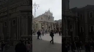 Piazza Duoma Catania #sicilia #travel #video #shorts #italy