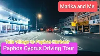 Tala Village to Paphos Harbour information driving tour