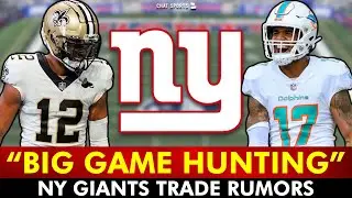 🚨Giants AGGRESSIVELY Trying To Trade For STAR WR | NY Giants News, Rumors