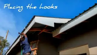 🛠INSTALLING GUTTERS IN THE VILLAGE #oyugis #africanvillage #gutterinstallation #farming #village #yt