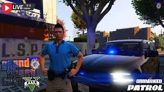 LIVE: GTA FiveM Kuffs Roleplay: Unmarked Partner Patrol