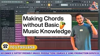 How to Make Chords without Keyboard Knowledge || Keys, Scales, Chords, Progressions, Piano Roll, etc