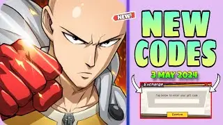 One Punch Man The Strongest New Gift Code 3 May 2024 || OPM The Strongest Codes