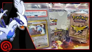 VINTAGE FOSSIL PACK BREAK - ULTRA PRISM BOX BREAK - RARE POKEMON CARD SLABS - CARD SHOP PART 2