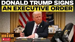 LIVE: President Donald Trump Signs Executive Orders | Iran |Ukraine | Epstein Files | USA