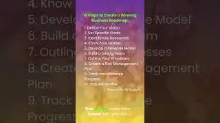 How to Start & Grow a Winning Business in 10 Simple Steps