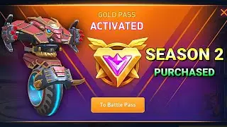Purchased Gold Battle Pass Season 2 - Mech Arena